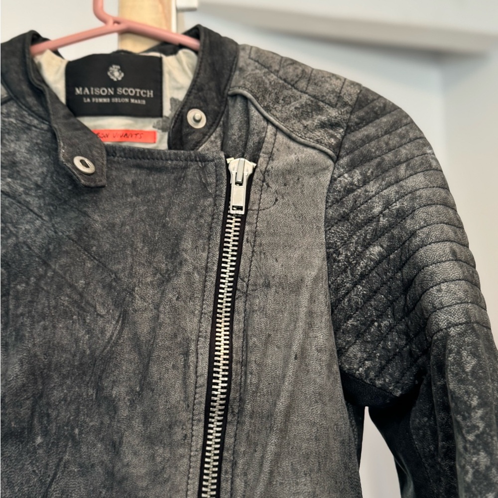 Scotch & Soda Gray and Black Star Patterned Lining - Picture 6 of 10